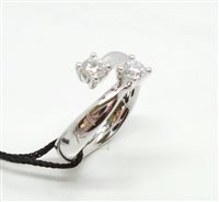 Anello Recarlo Donna Eternity in Oro bianco Diamante 0.47 Ct R02CO341-15 - R02CO341-15